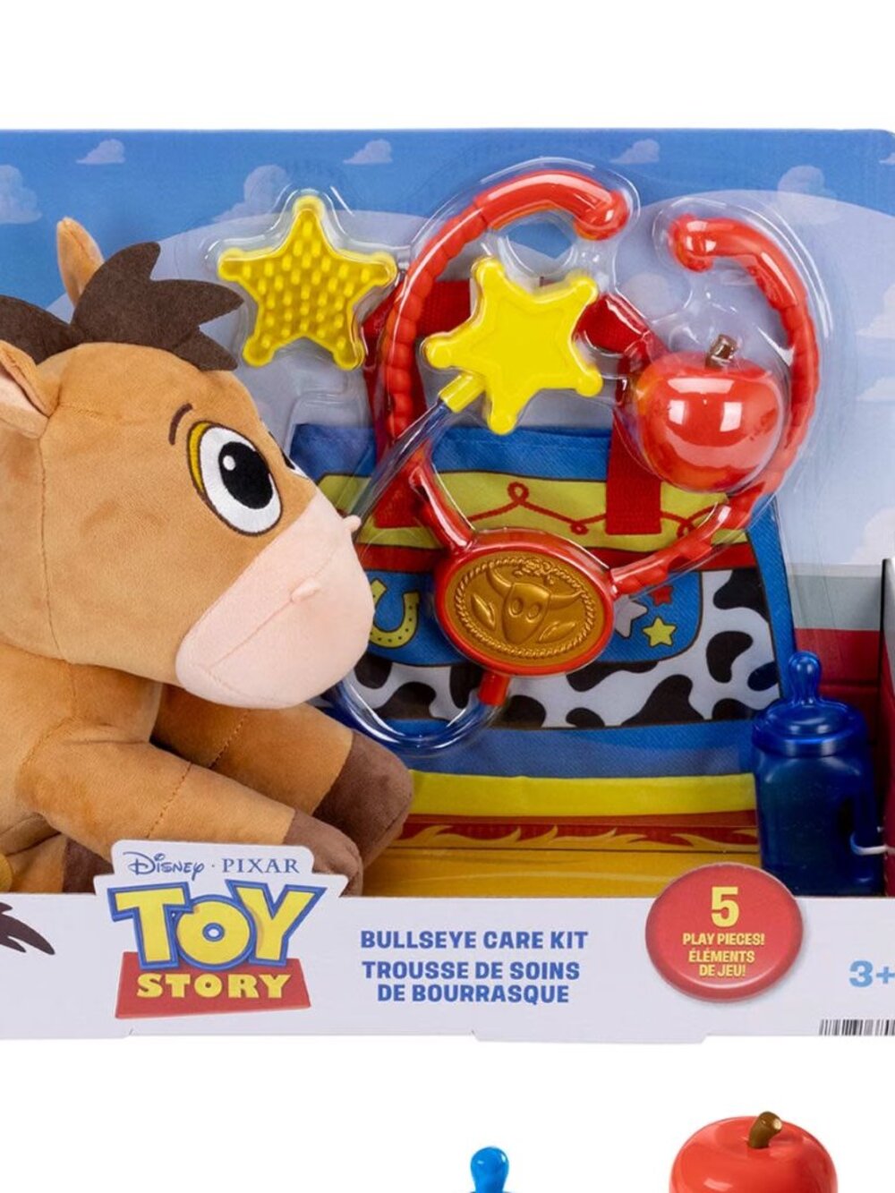 Toy Story Bullseye Care Kit Plush Horse & Accessories Brand New & Adorable!